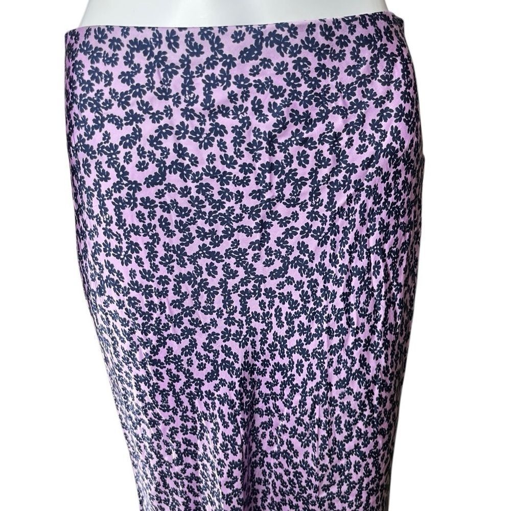 On 34th Purple Floral Maxi Skirt Size Medium - Picture 3 of 3